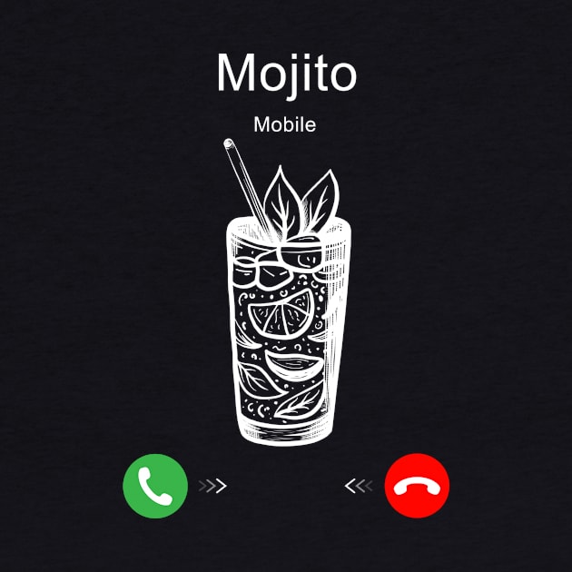 Mojito is Calling by Printadorable